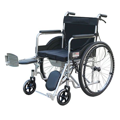 Wholesale Soft Sea Fracture Large Wheel Disabled Users Accessory Lightweight Steel Wheelchair Cerebral Palsy Patients
