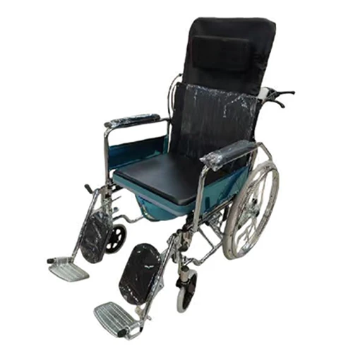 Comfortable Lightweight Folding Aluminum Alloy Manual Wheelchair Foldable Manual Wheelchair for Disable