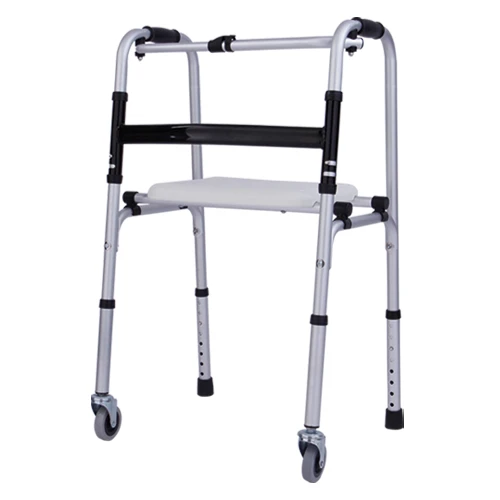 Lightweight Aluminum Alloy Folding Walker Aids for Disabled
