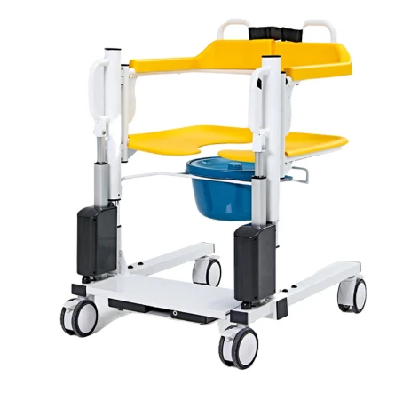 Electric Folding Multi-functional Bathtub and Stool Care Shifter Mobile Upgrade Lift Cart for Paralyzed Elderly