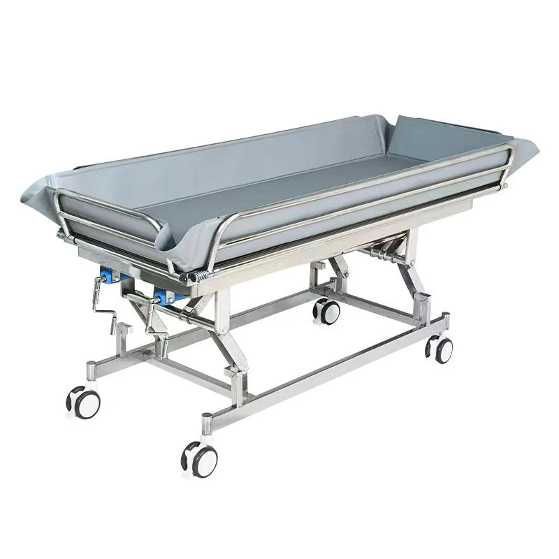 Bath Trolley Shower Pvc Mattress Hospitals Bed Shower Bed for Elderly Disabled Hospital Beds Bath Bed