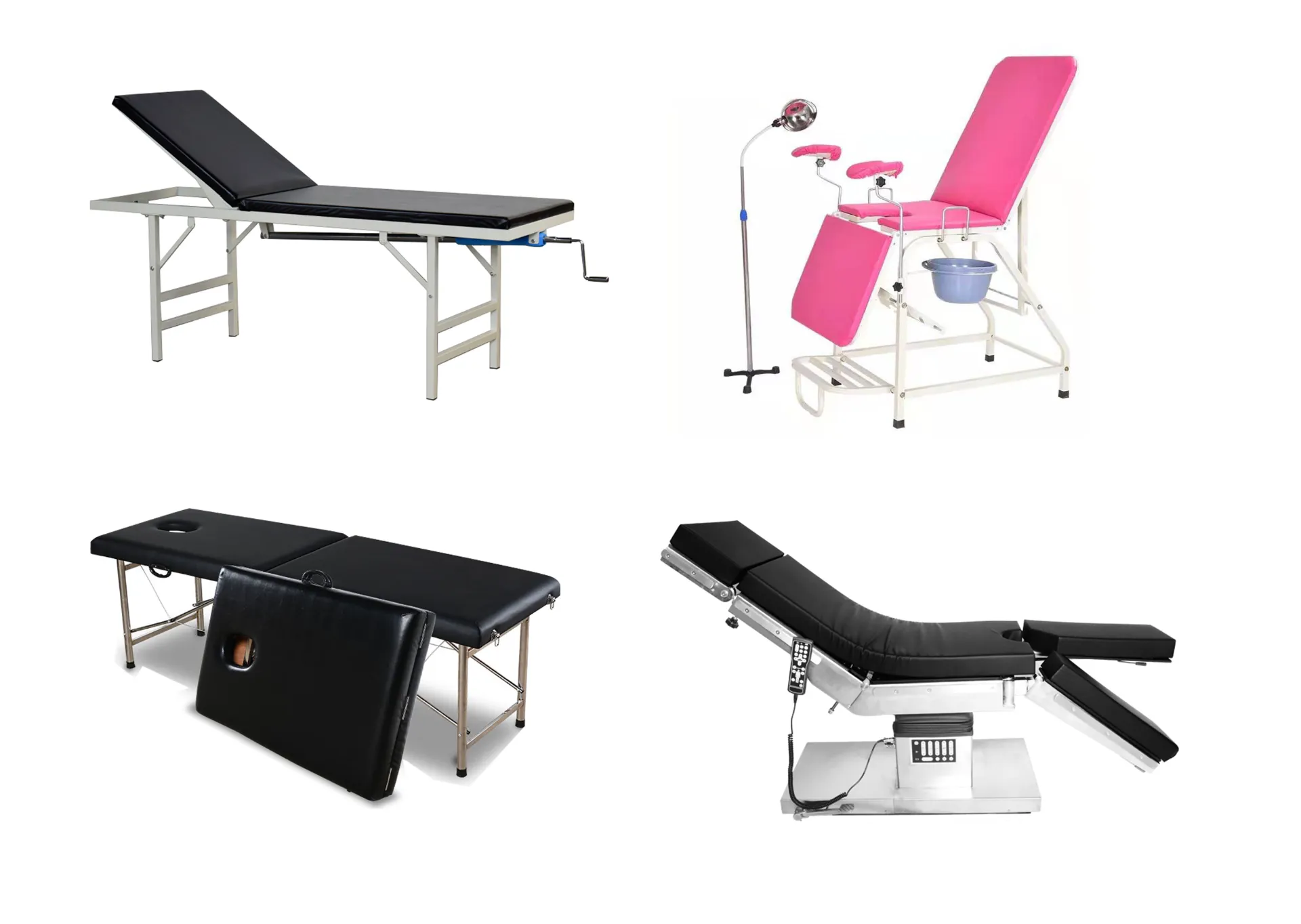 Gynecological & Outpatient examination bed