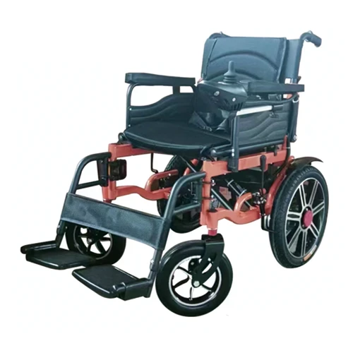 Factory Direct Carbon Steel Electric Wheelchair - Multi-functional Variable Speed for Elderly Outdoor Use Thickened Cushion