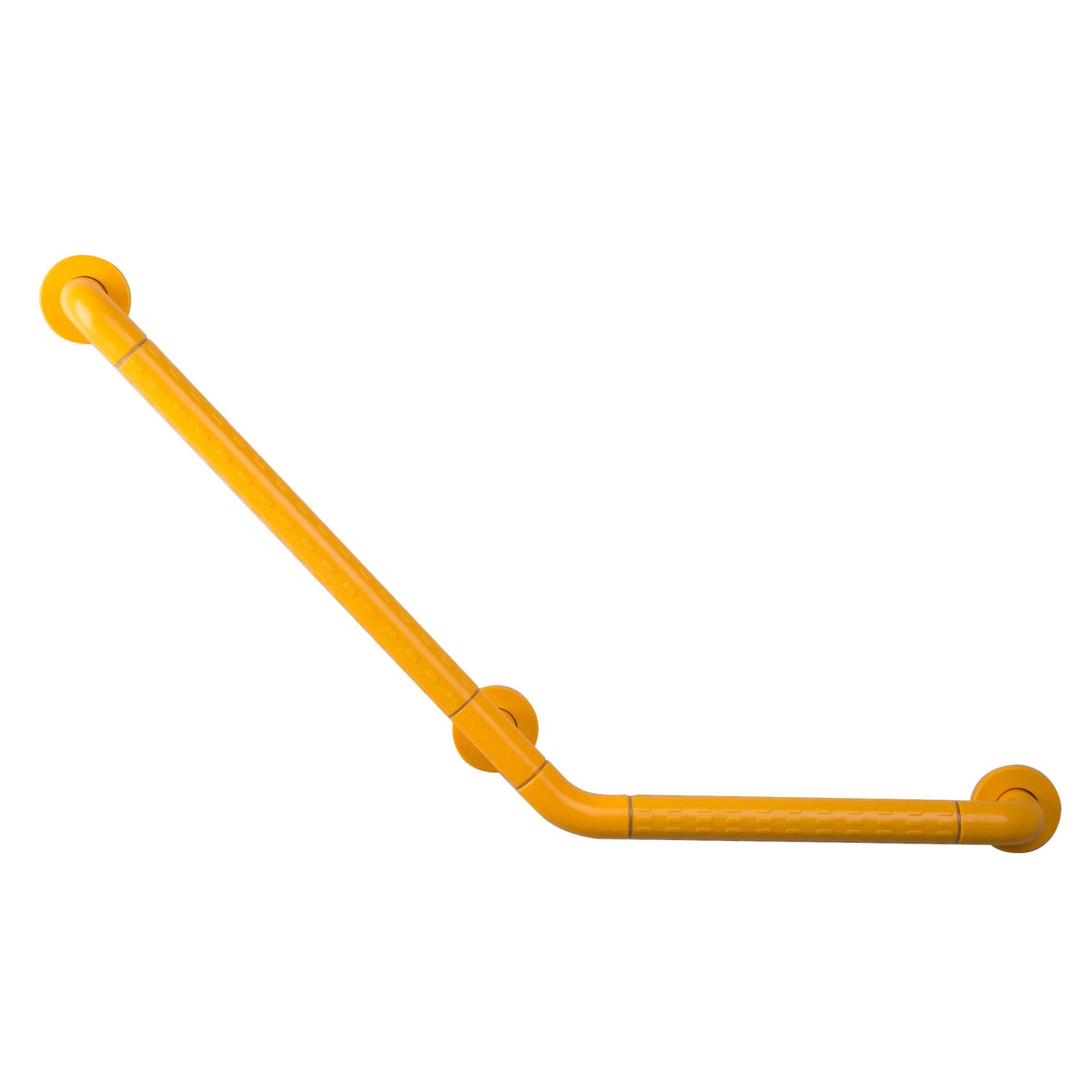 Bathroom Handrail Barrier-free Toilet Yellow White L-shaped Wall Handrail Grab bar