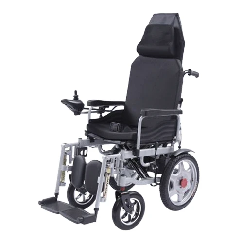 Lightweight Portable Automatic Foldable Electric Wheelchair Handicapped Disabled with Remote Control