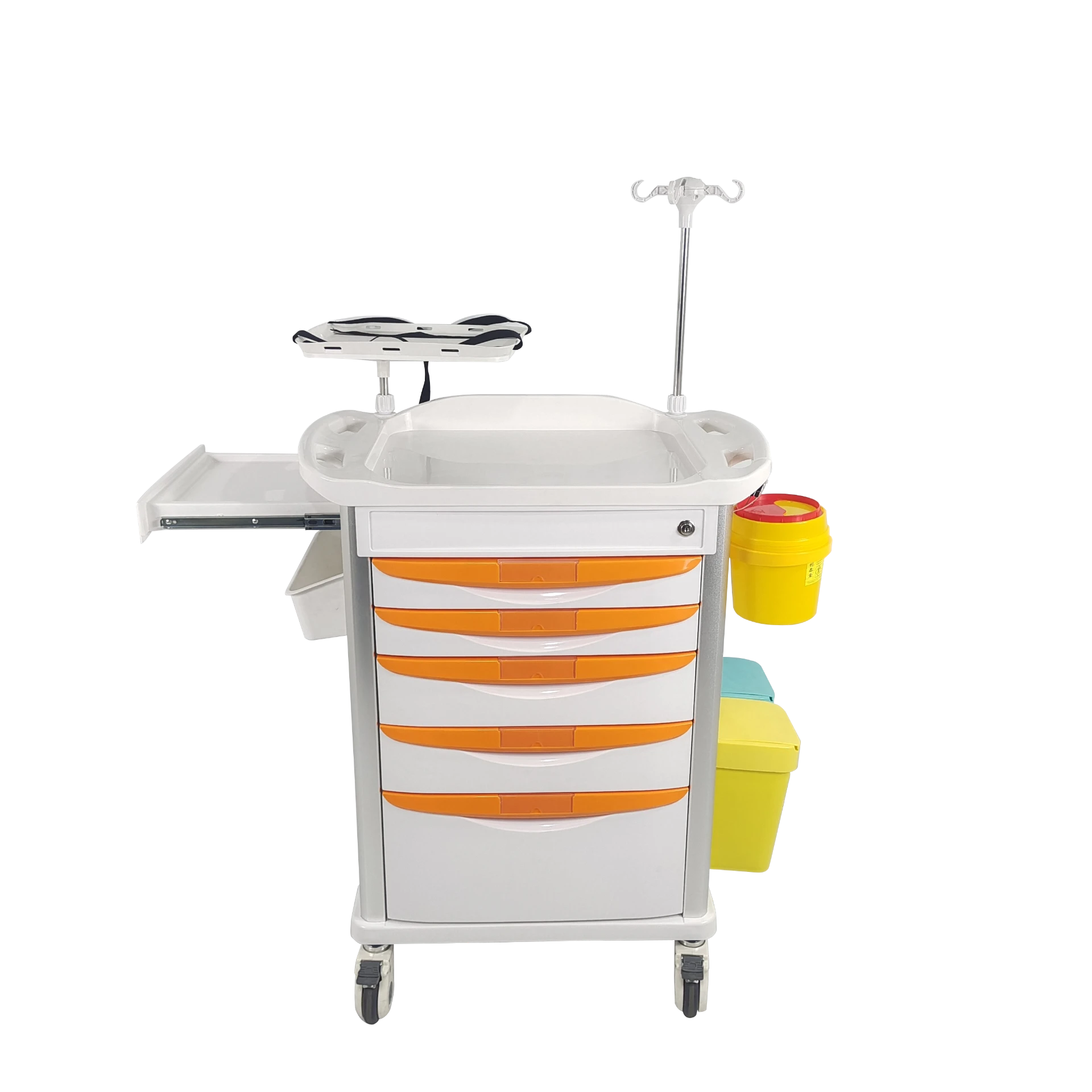 Good Sale Medical ABS Emergency Trolley