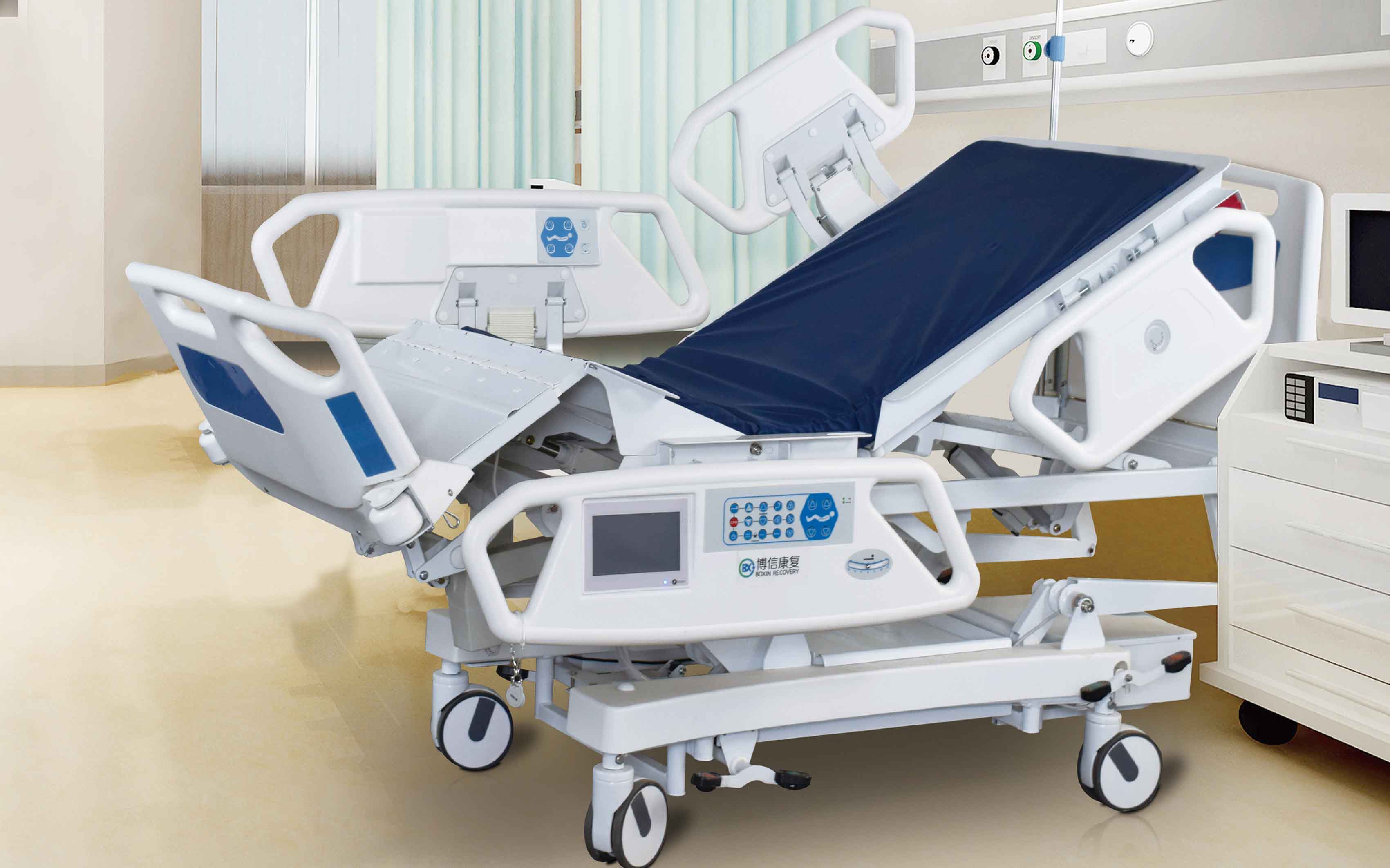 Hospital furniture Customized Luxury electrical icu bed EVIII-01