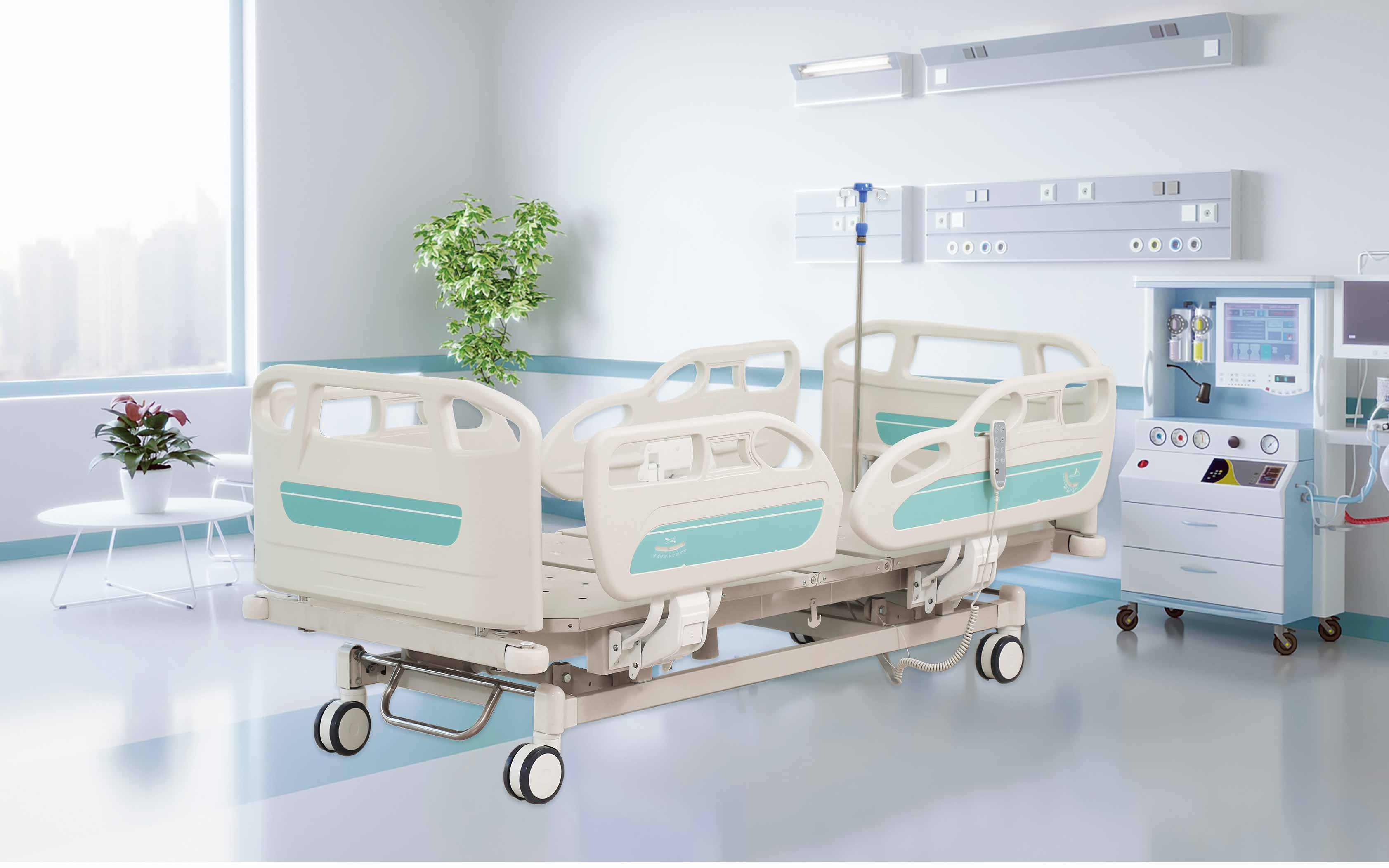 Cheaper Hospital bed cost Three-function motorised hospital bed EIII01