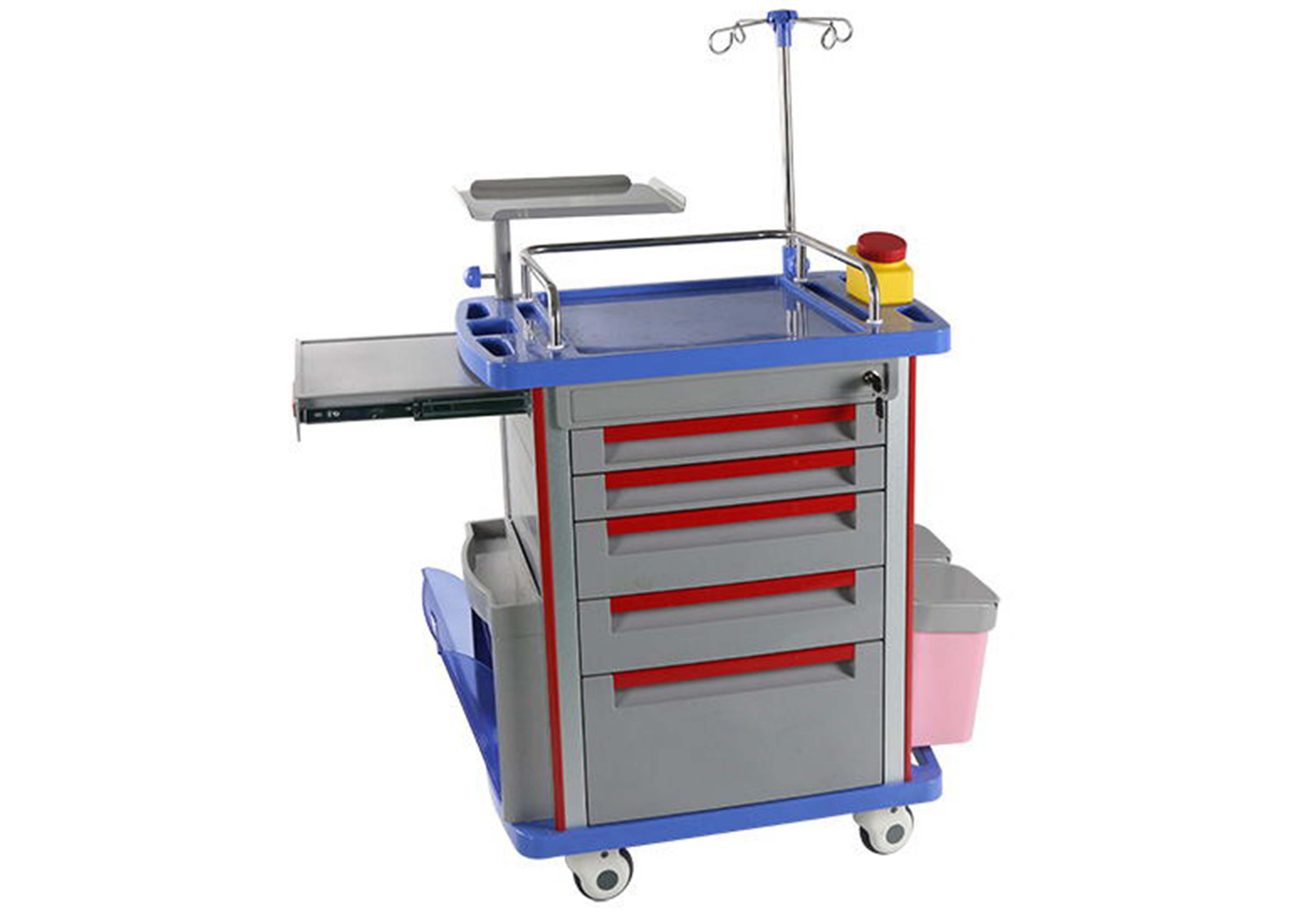 Emergency trolley medical emergency cart for hospital