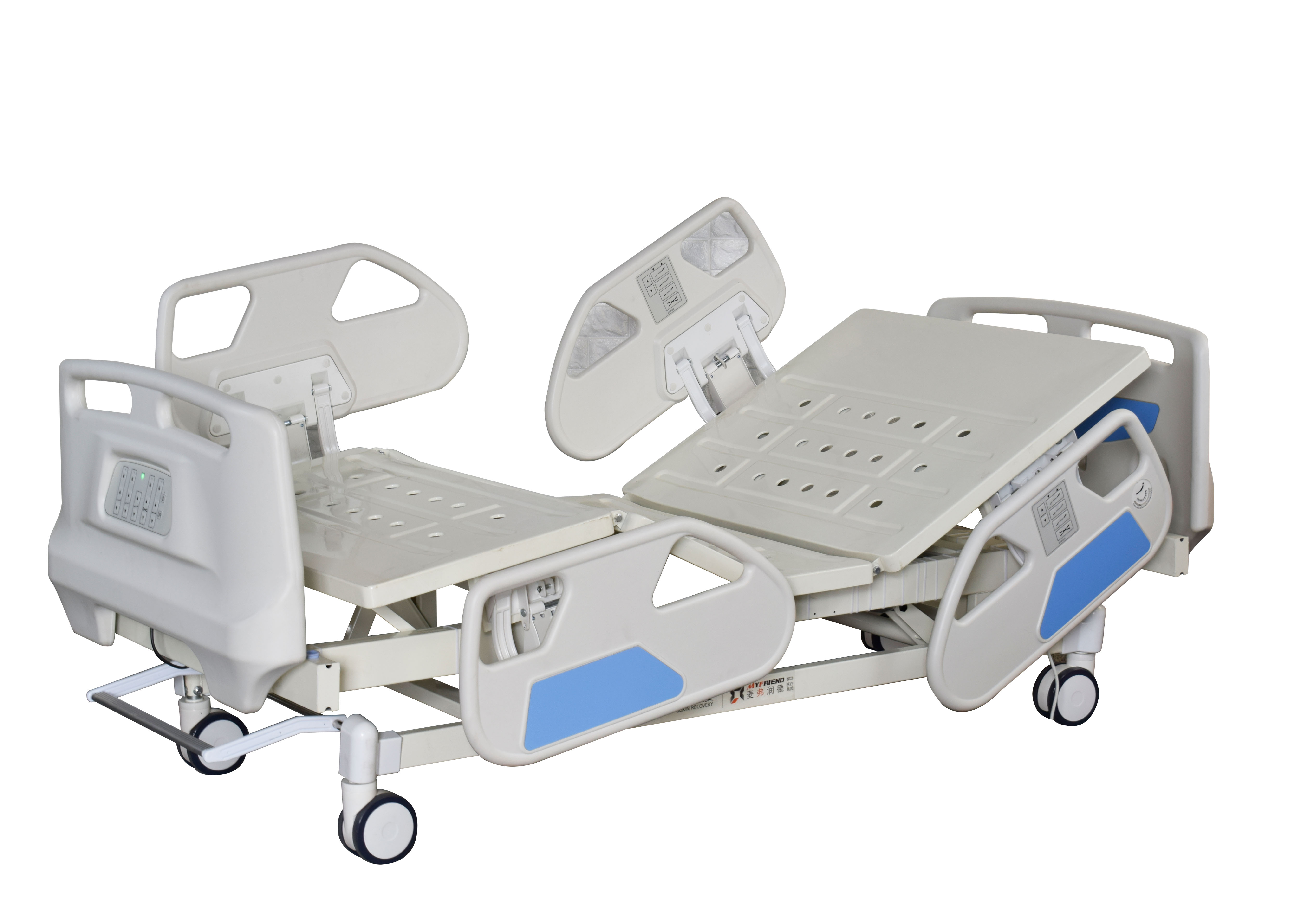 Hospital furniture 5 functions electric patient medical beds for seniors