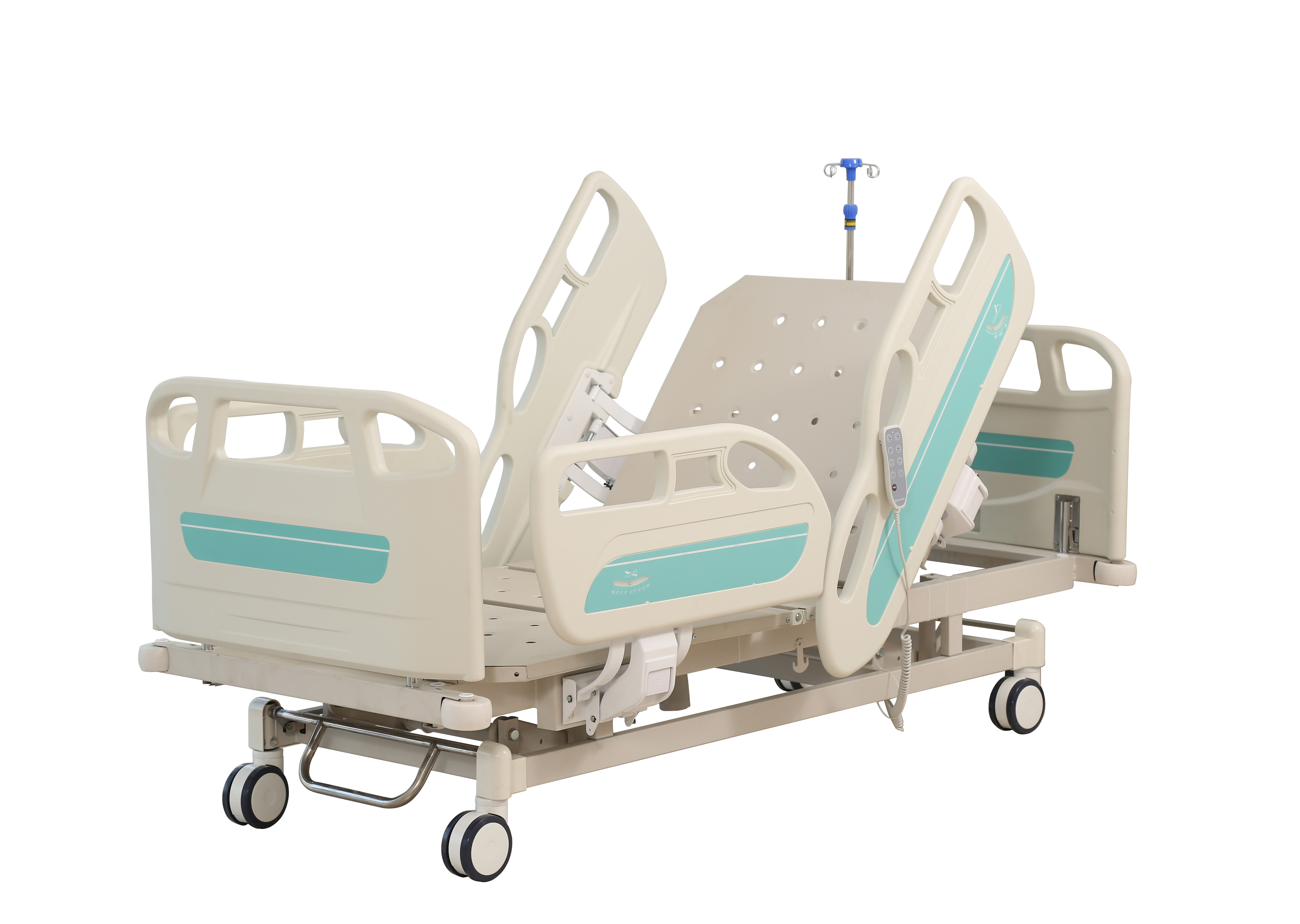 Factory wholesale 3 function bed full electric hi lo hospital bed