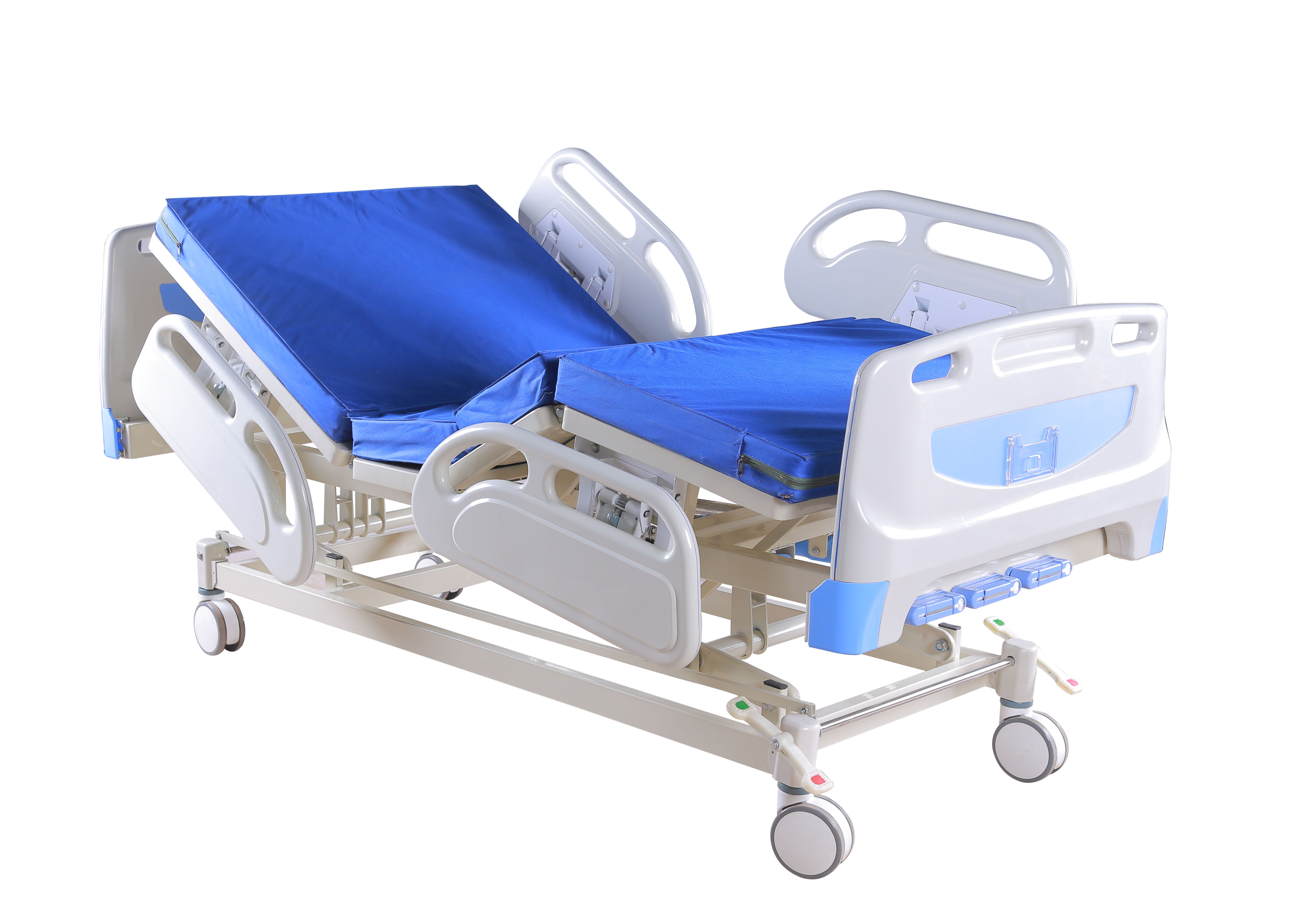 Medical bed 3 cranks  cheap price hospital bed manual