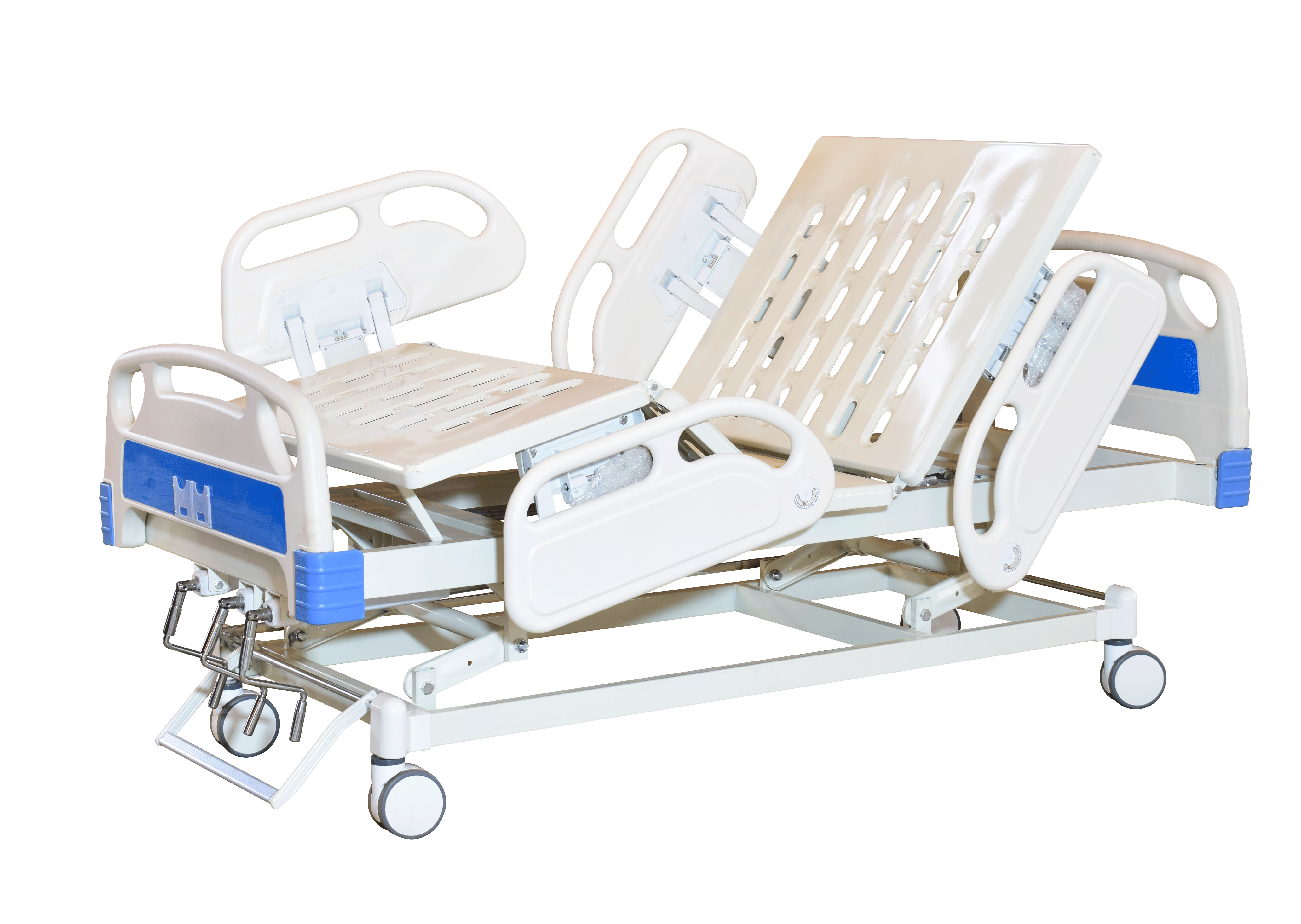 Medical furniture supply Quality used 3 cranks manual hospital bed price