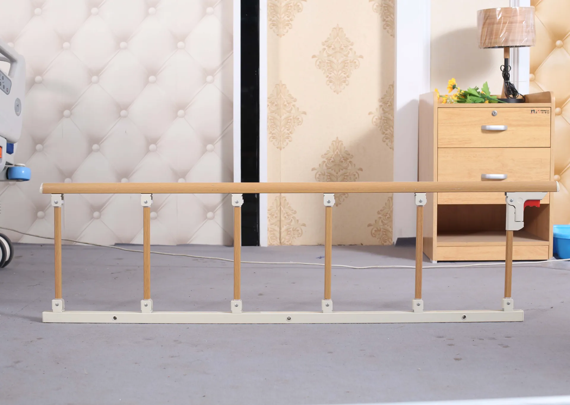 Medical manufacturing equipment aluminum alloy side rails