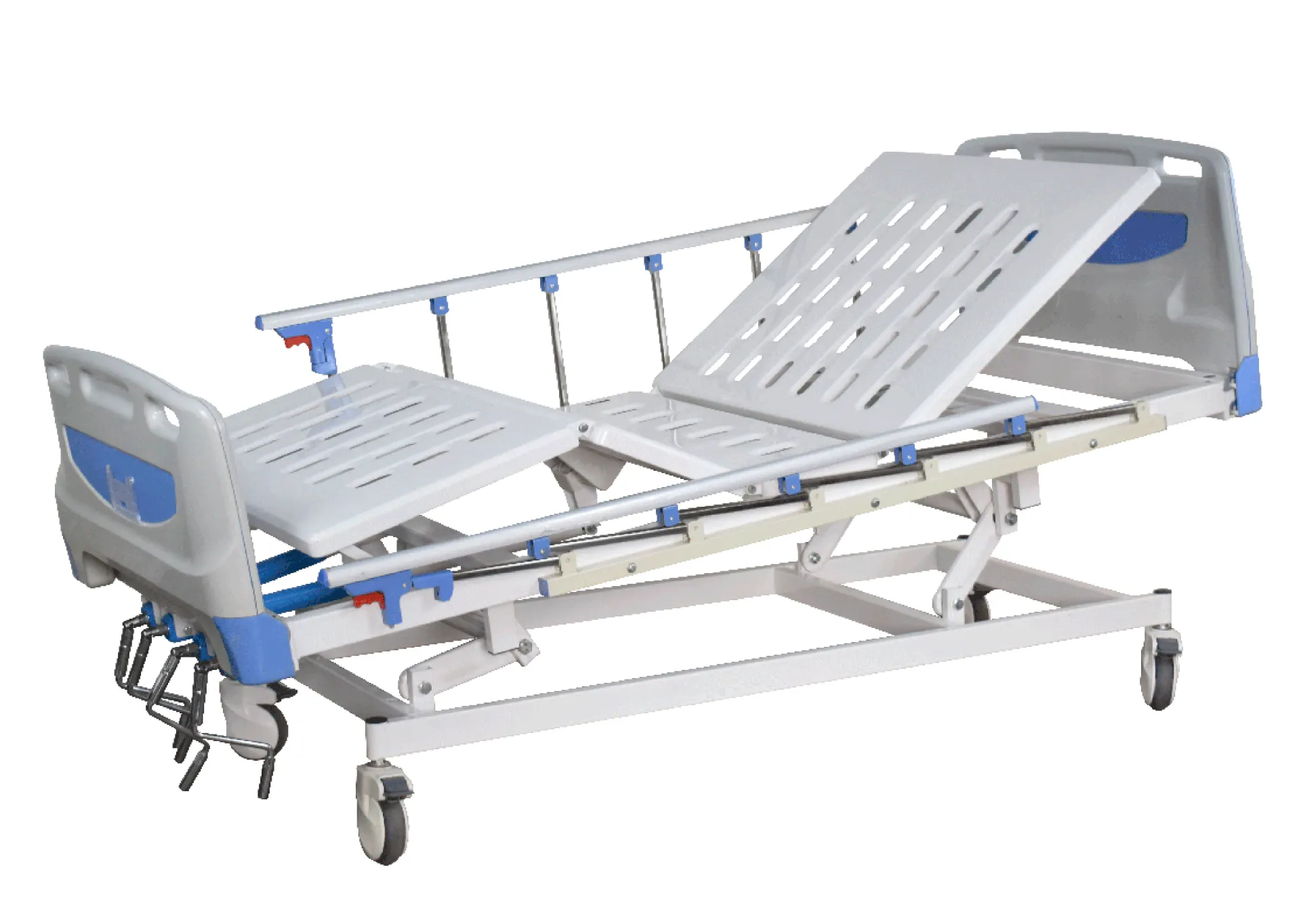 Fast delivery full size adjustable hospital bed manual bed
