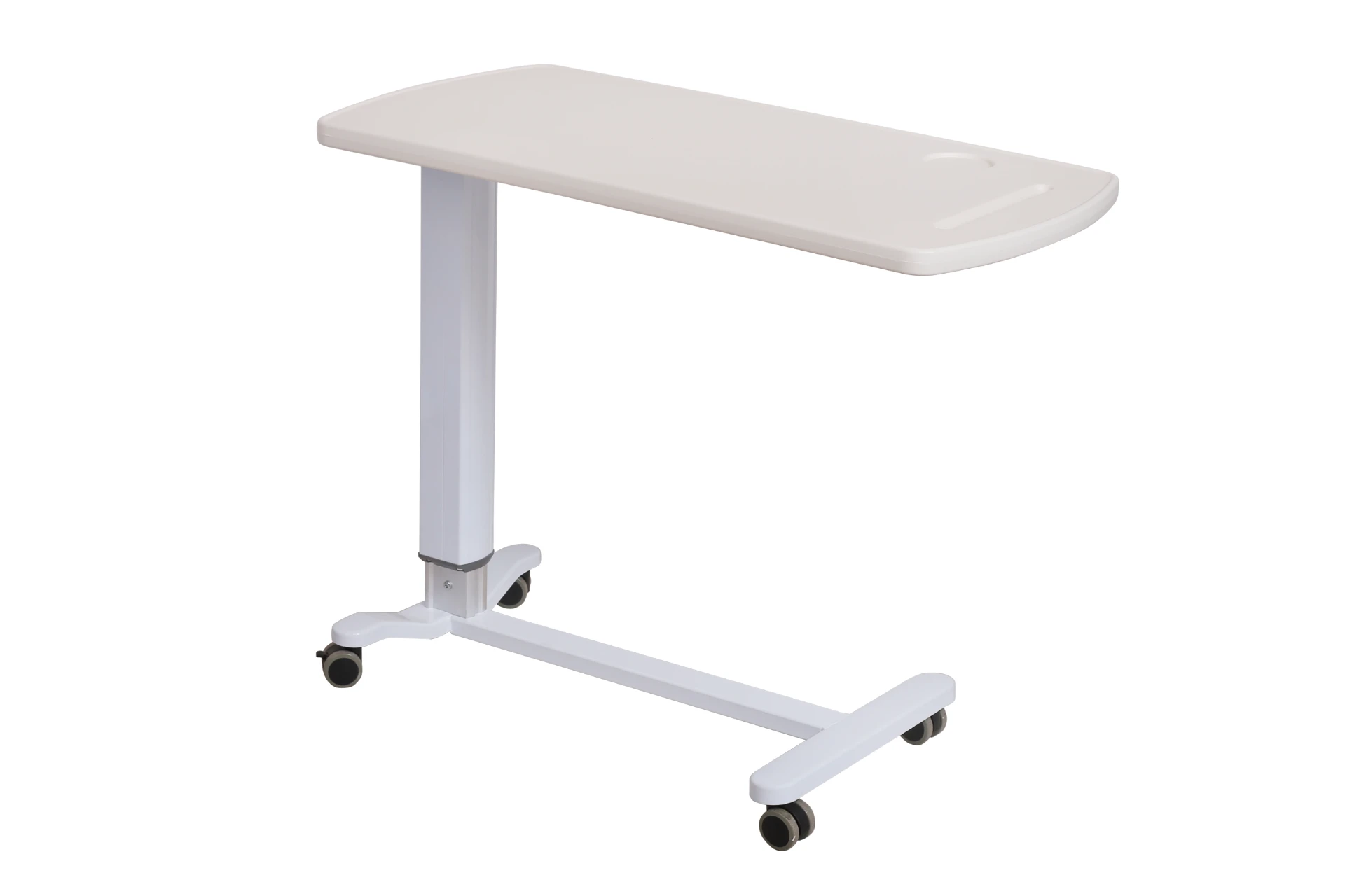 Hospital Height Adjustable Movable Over Bed Table for Hospital Bed