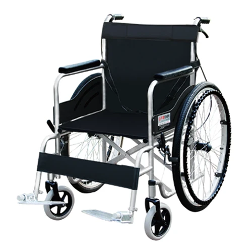 Manual Wheelchair for Disabled Users with Reinforced Structure, Easy Handling, Suitable for Daily Care