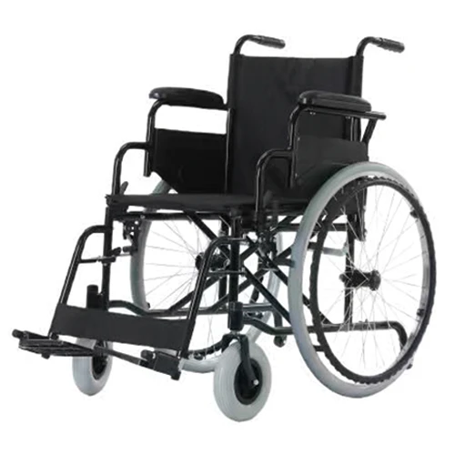 Manual Wheelchair Sturdy Walking Aid Foldable Manual Wheelchair