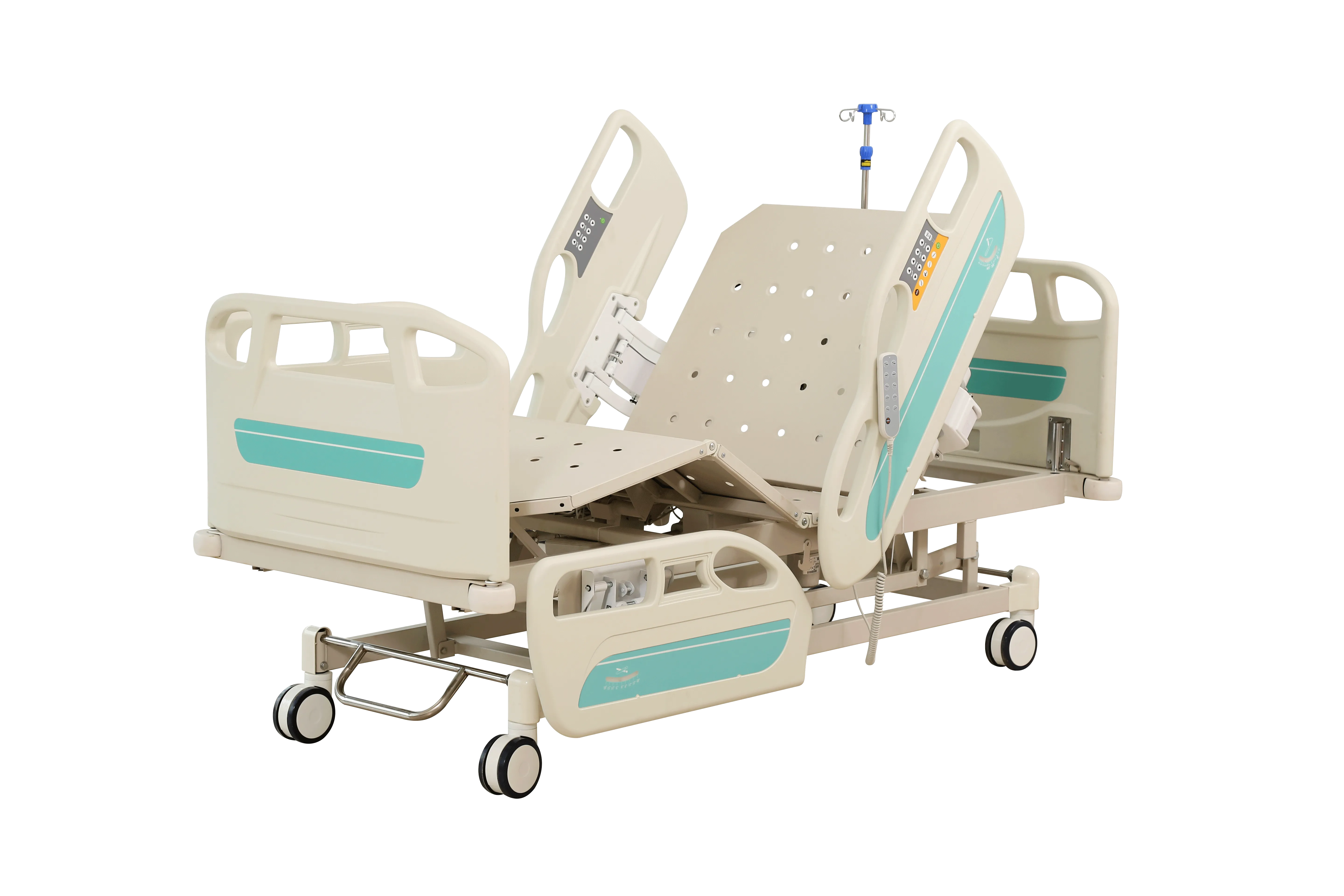 in hospital bed