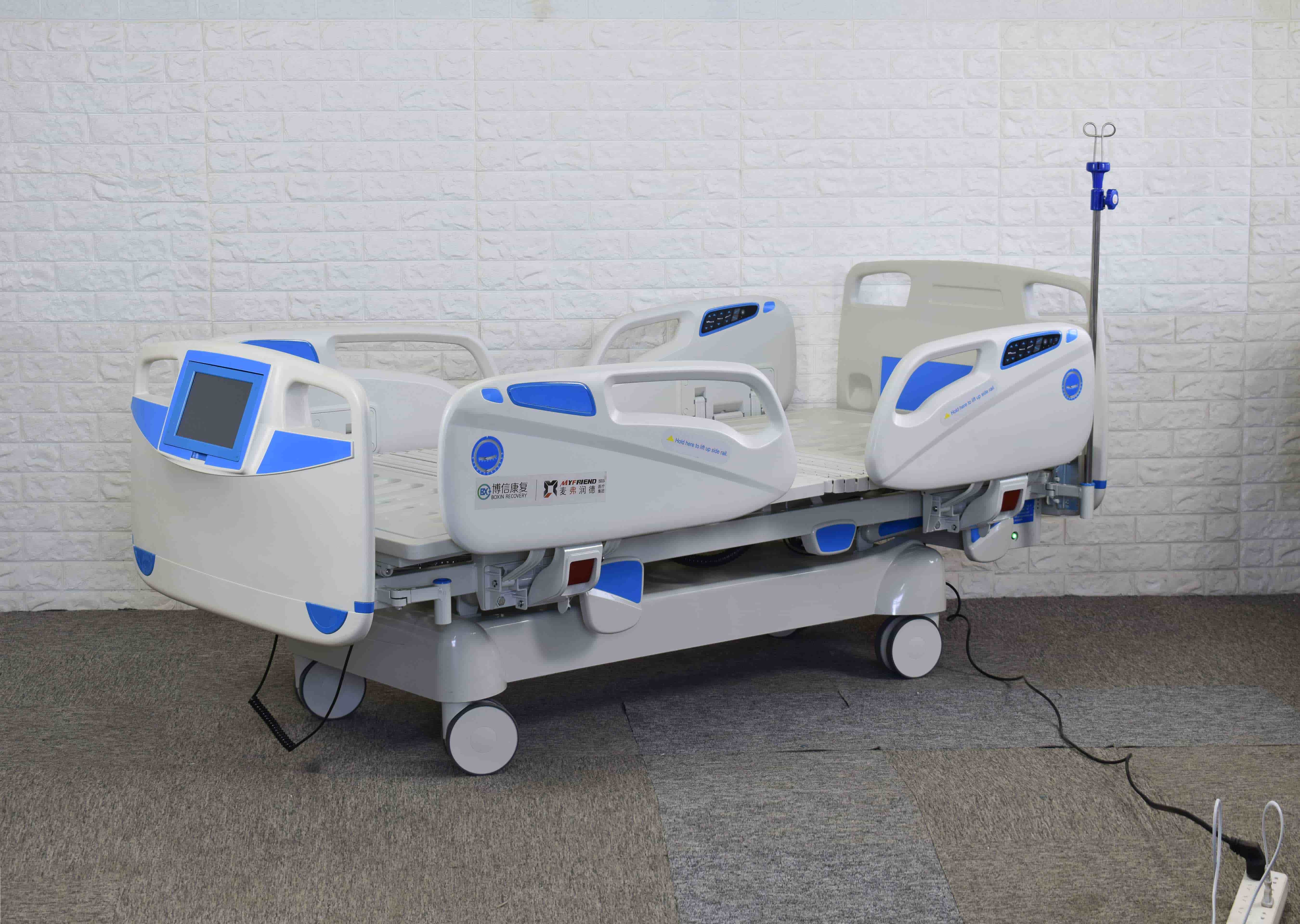 motorized hospital bed