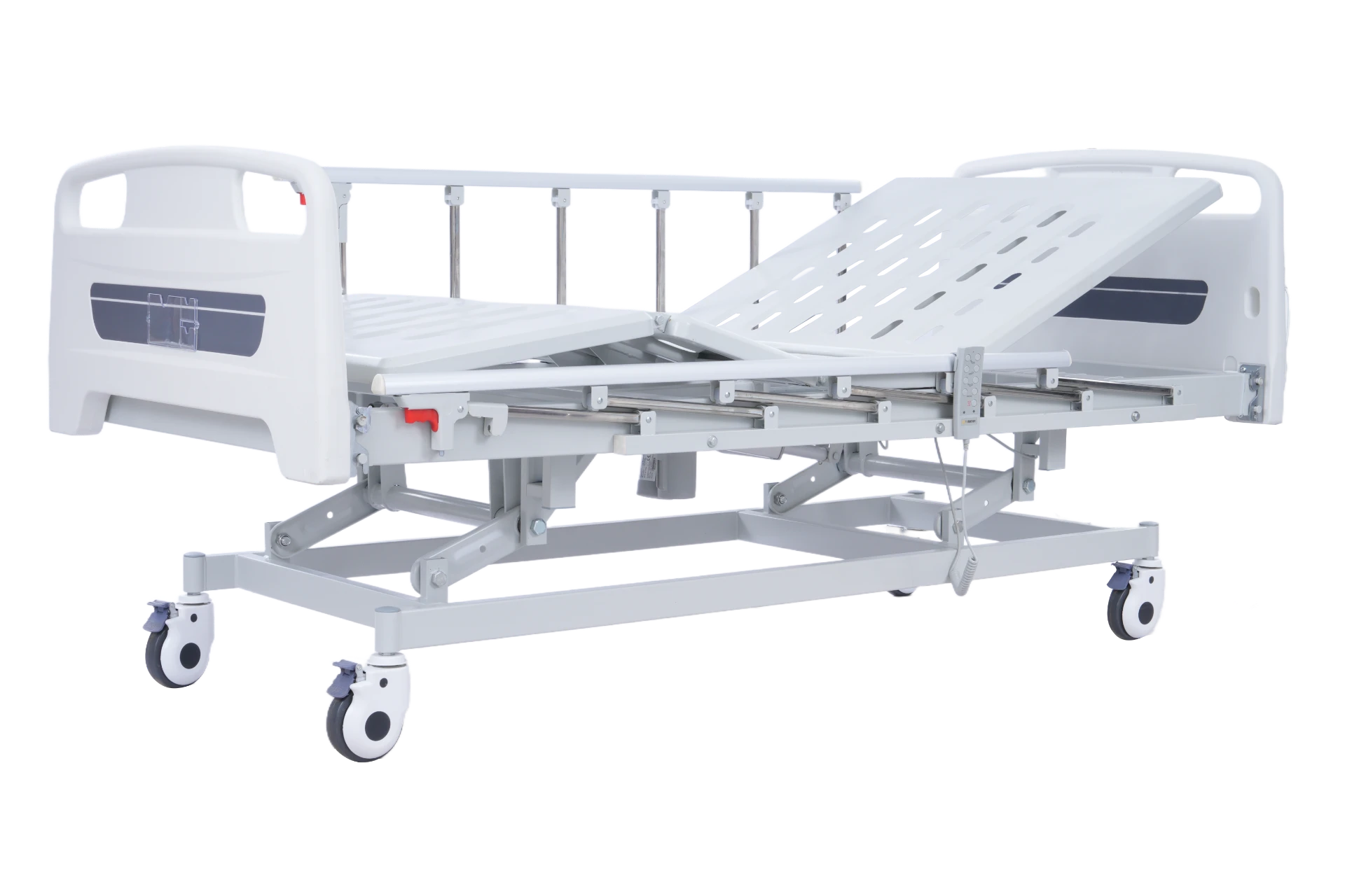 Standard Three-Function Hospital Bed with Headboard