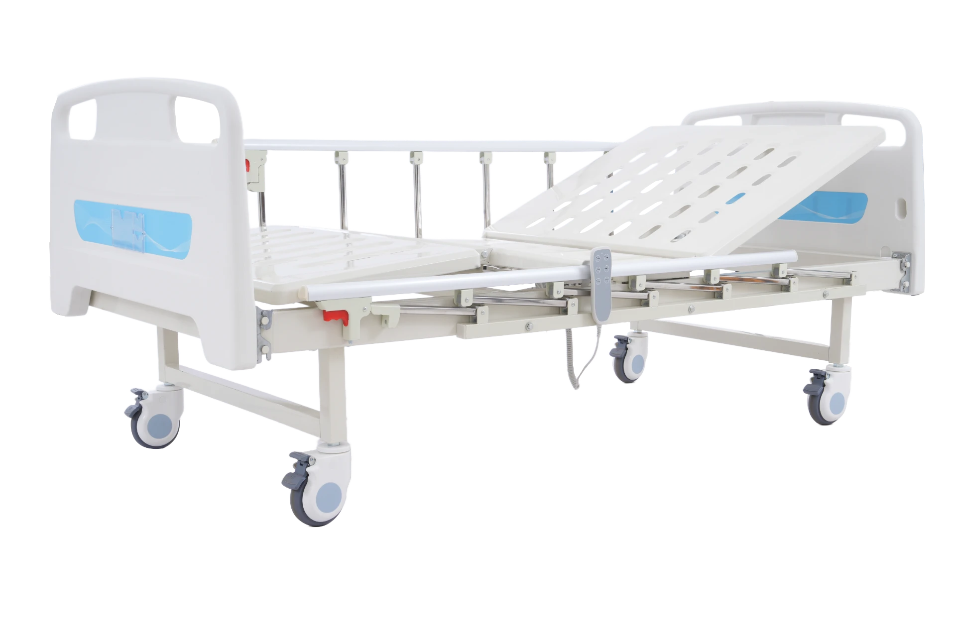 Electric Dual-Function Hospital Bed with Back-Raising Feature