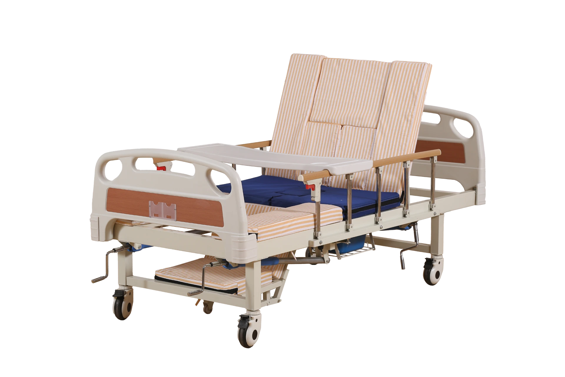 Family Manual Care Bed with Waste Opening
