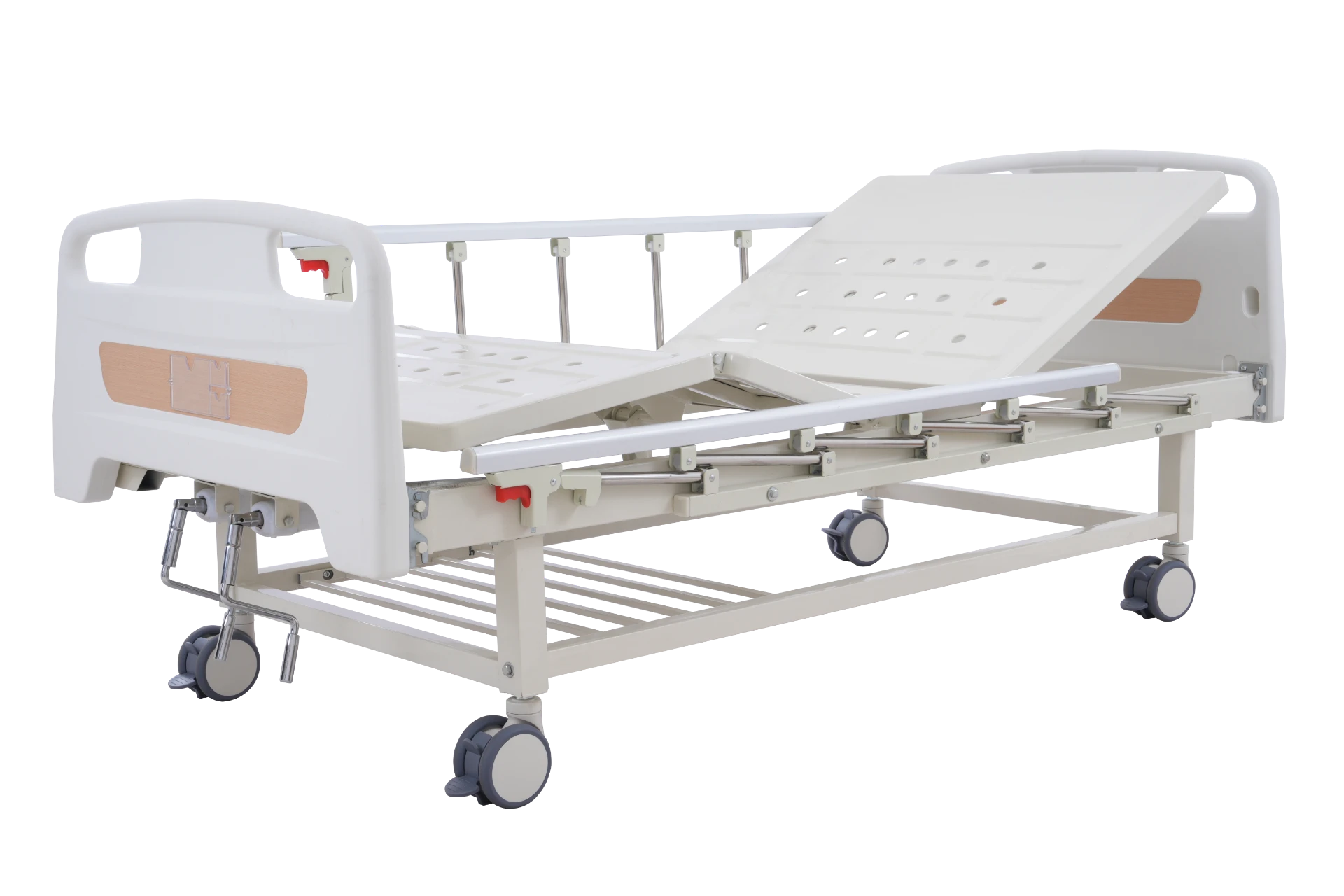 Large-Frame Dual-Function Manual Hospital Bed