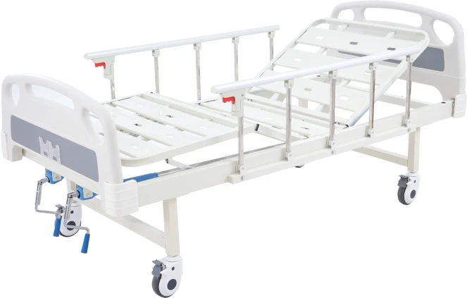 Manual Dual-Function Perforated Bar Bed with Stainless Steel Hand Crank