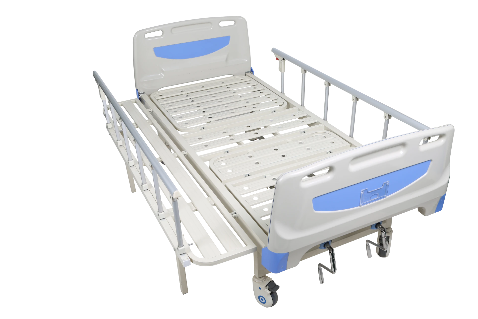 Manual Dual-Function Extendable Bed with Adjustable Length