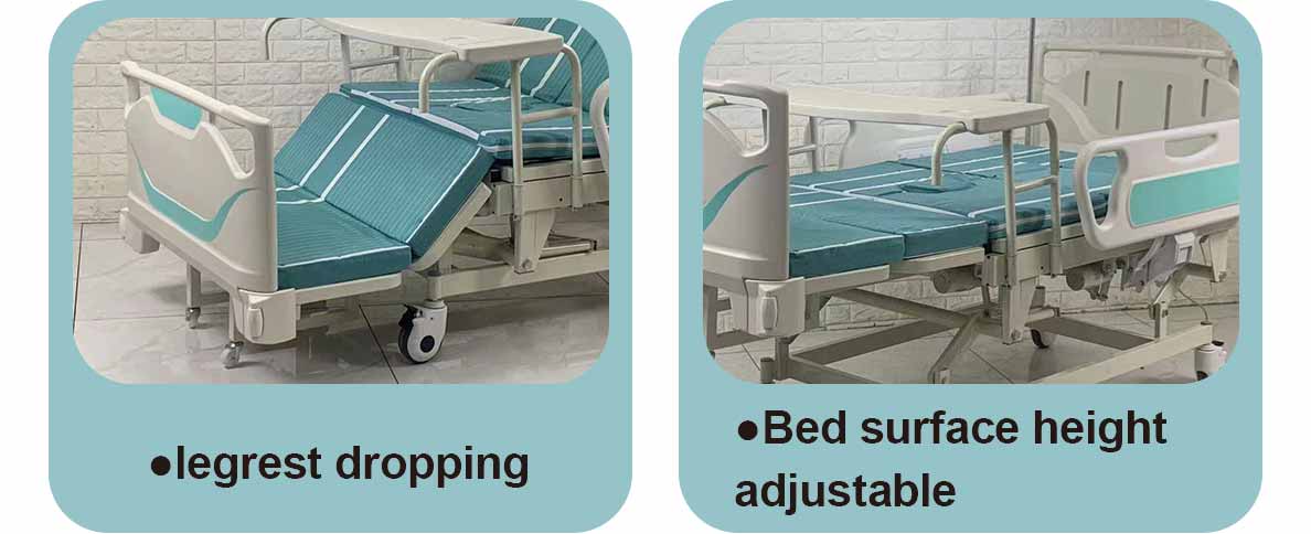 أسرة طبية للاستخدام المنزلي لتحسين الرعاية الصحية والراحة للمحتاجين