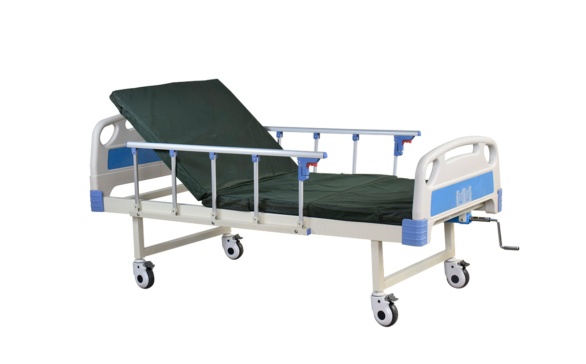 enclosed hospital bed