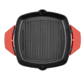 Cast Iron Grill Pan For Stovetop Use