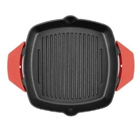 Cast Iron Grill Pan For Stovetop Use