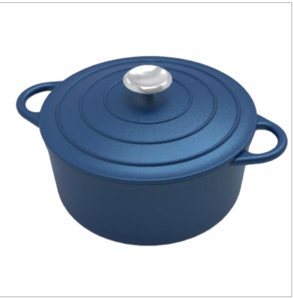 Blue Cast Iron Casserole Review: Style Meets Unbeatable Performance