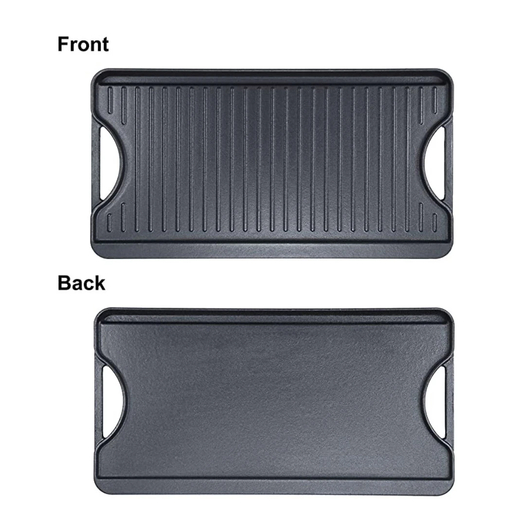 Maximize Your Cooking Potential with Two-Sided Cast Iron Griddles