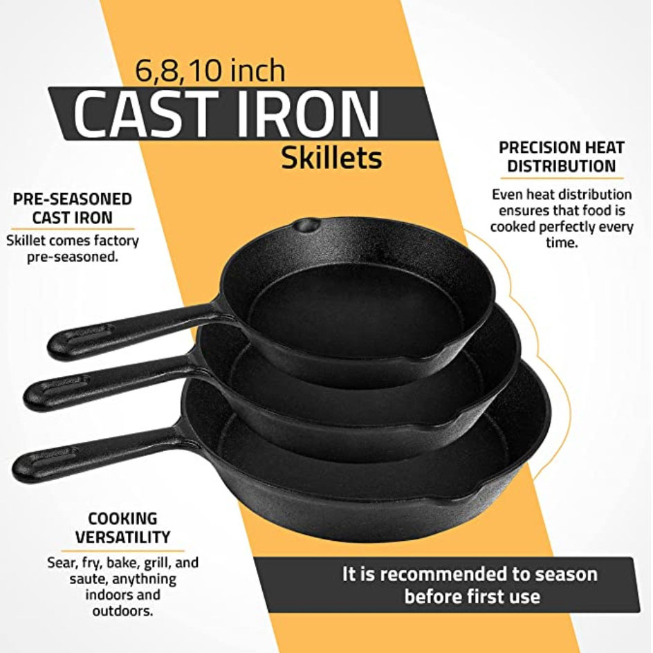 Best Cast Iron Skillet for Outdoor Grill: Ultimate Grill-to-Stove Versatility