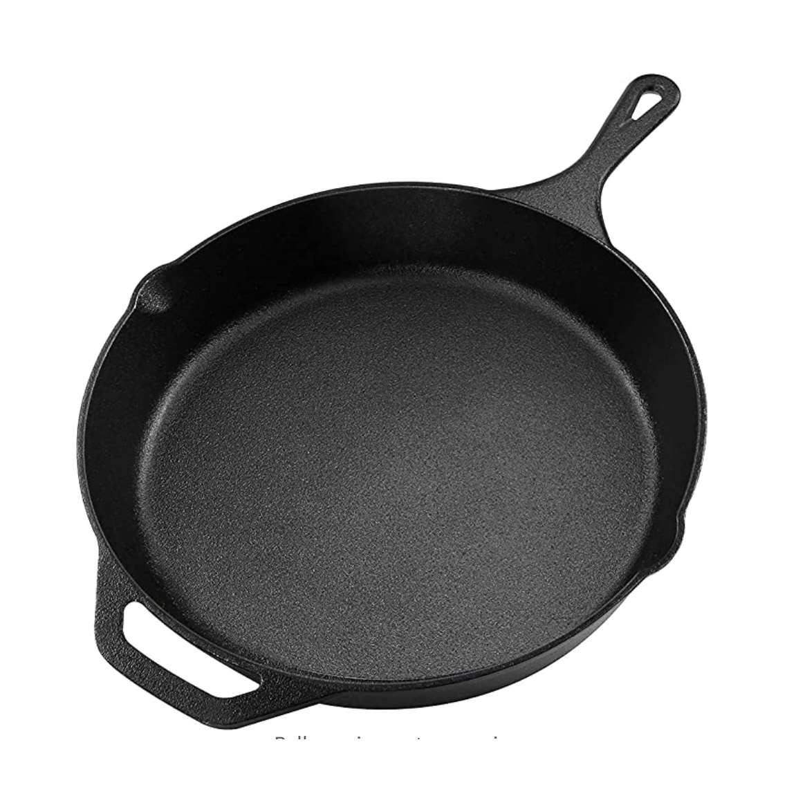 Pre-Seasoned Cast Iron Skillet (12.5 Inch)