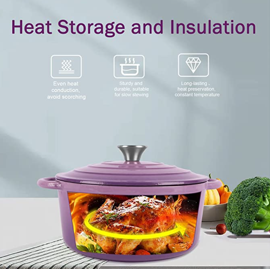 Iron Dutch Oven Pot – Heavy-Duty Cast Iron, OEM/ODM Ready