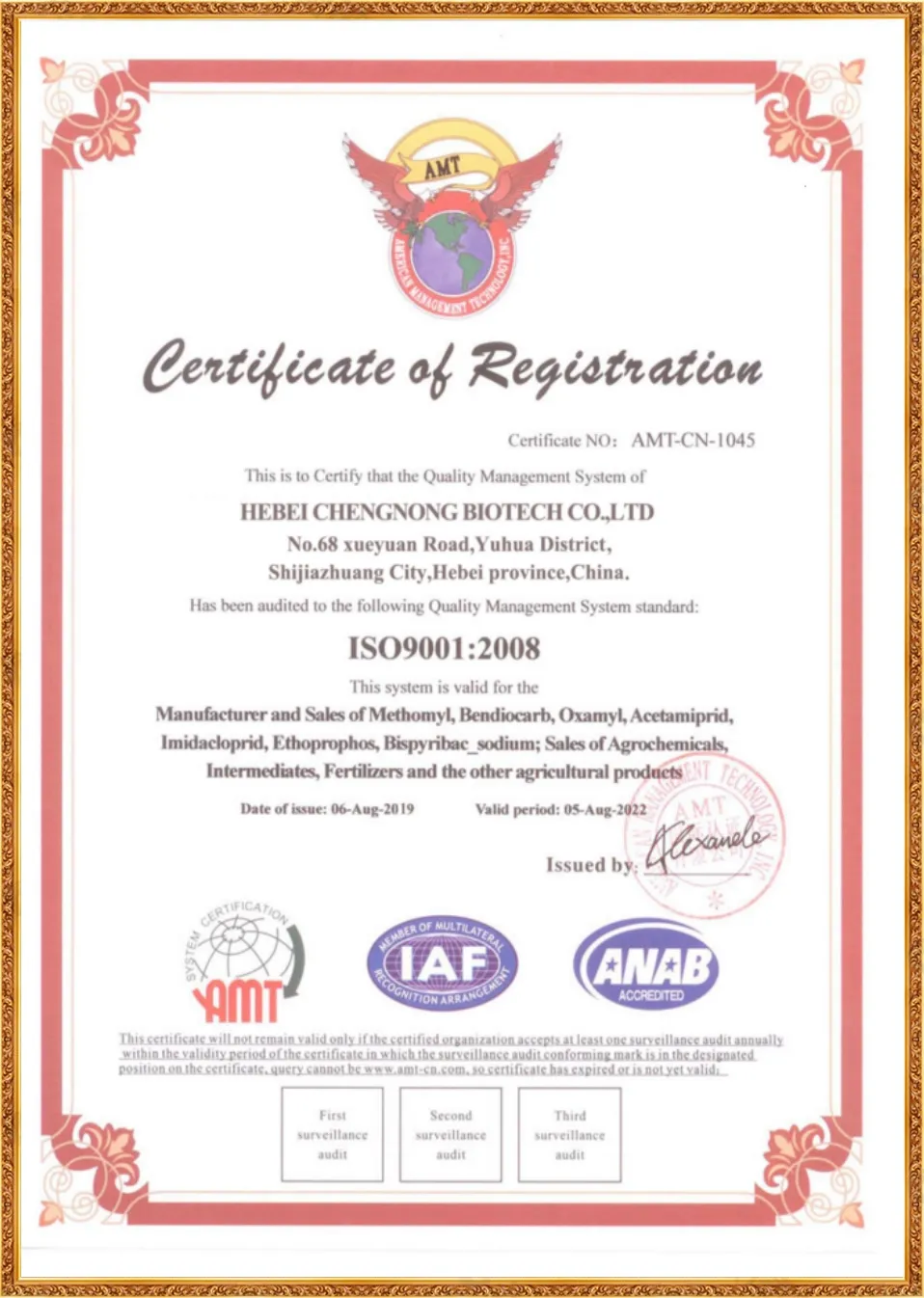 herbicide manufacturer