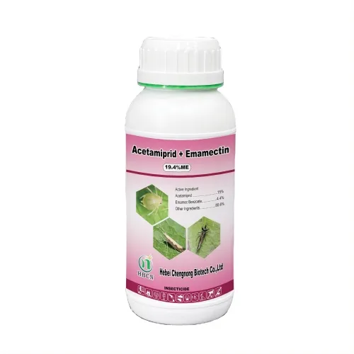 Acetamiprid 15%+ Emamectin benzoate 4.4%ME
