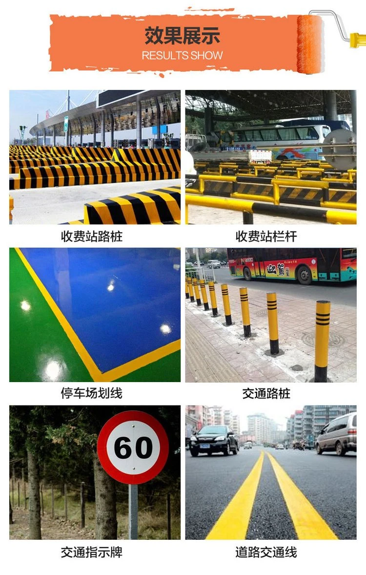 Titanium Dioxide used for road making paints