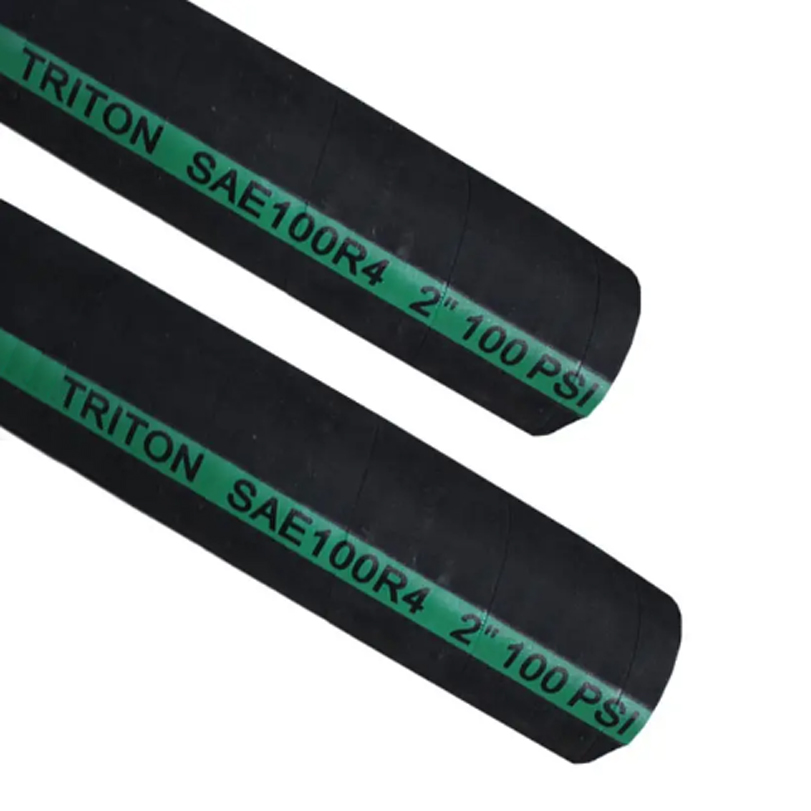 SAE 100 R4 water suction and discharge rubber hose
