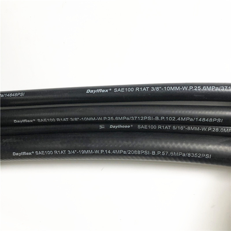 six wire spiral high pressure hydraulic hose