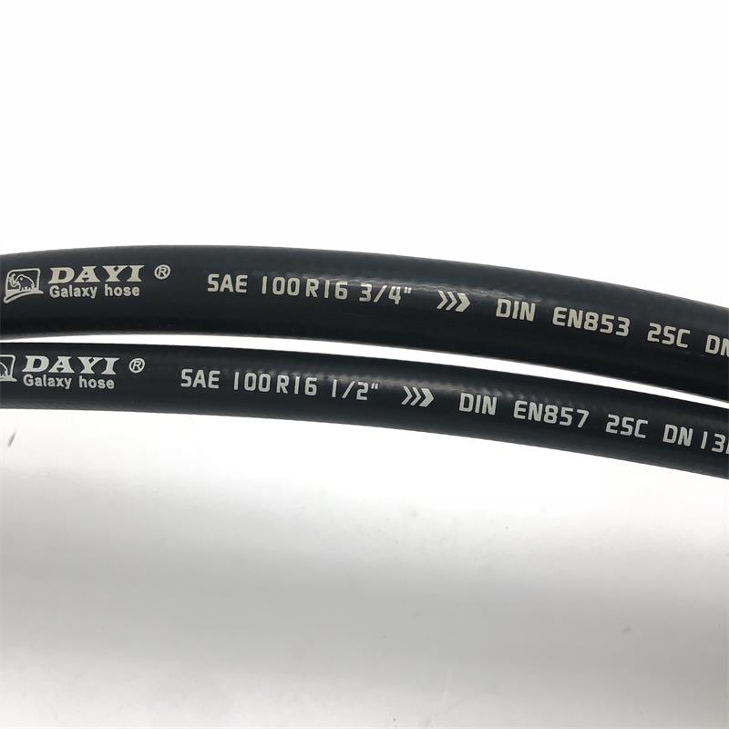 R16 two steel wire braided hydraulic hose