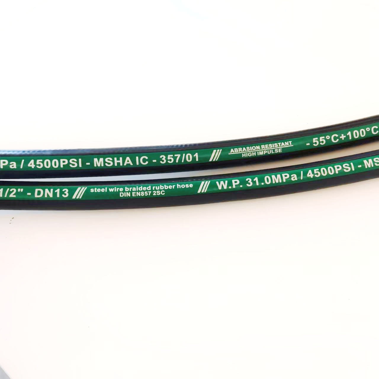 DIN EN 857 2SC Oil Tube Low Temperature -55°c wire braided hose