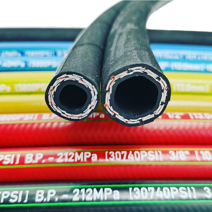 braided hydraulic hose