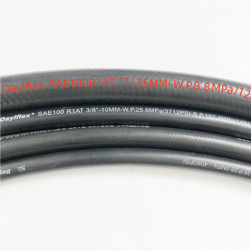 wrapped surface hydraulic hose
