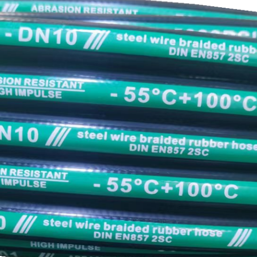 black hydraulic hose