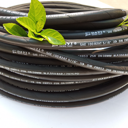 smooth cover high pressure hydraulic hose